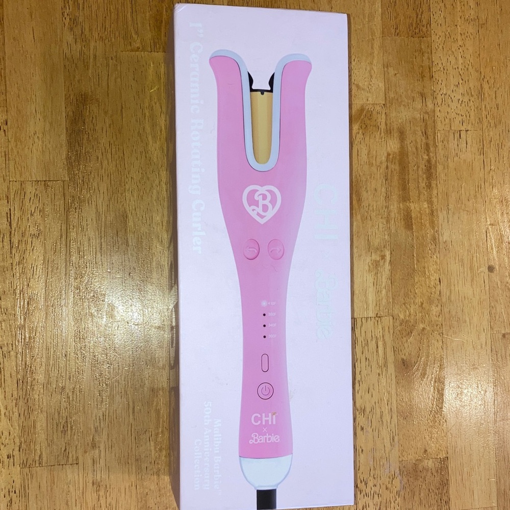 Barbie Pink Ceramic Hair Curler